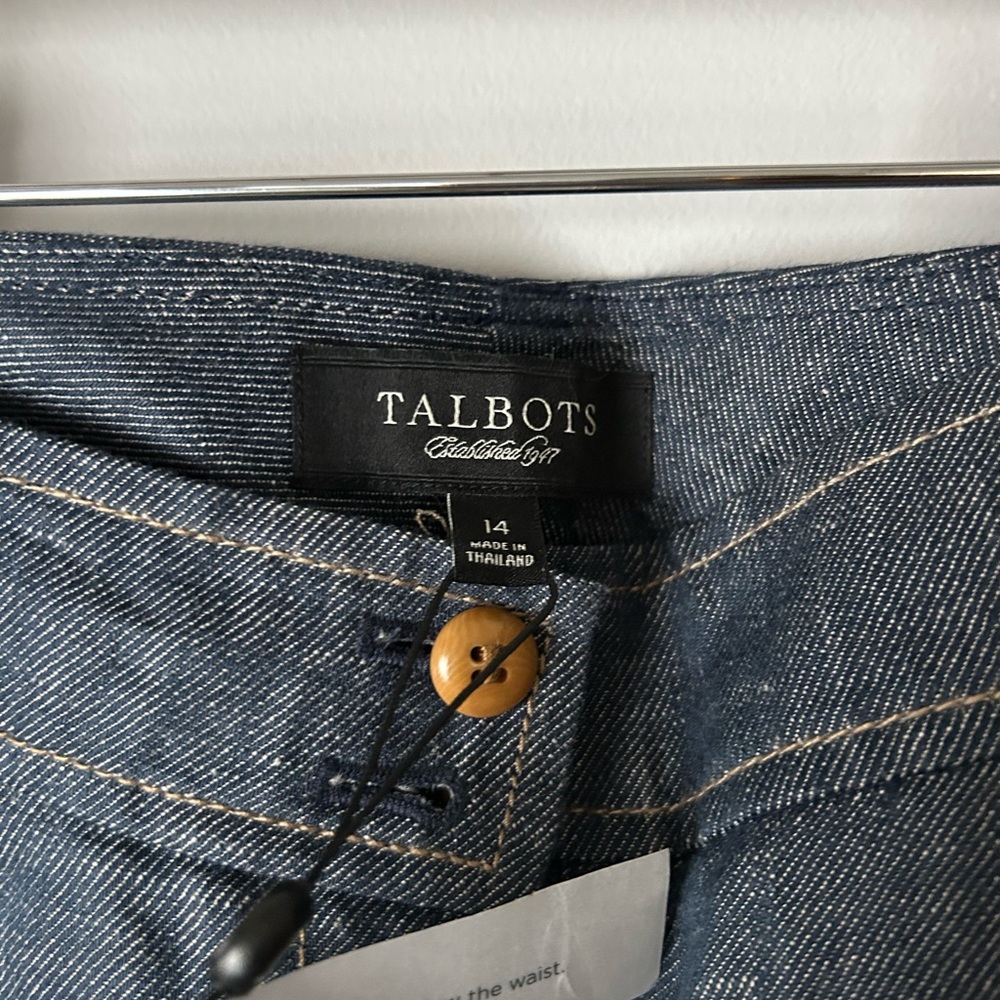 Talbots Signature Linen Wide Leg Pants